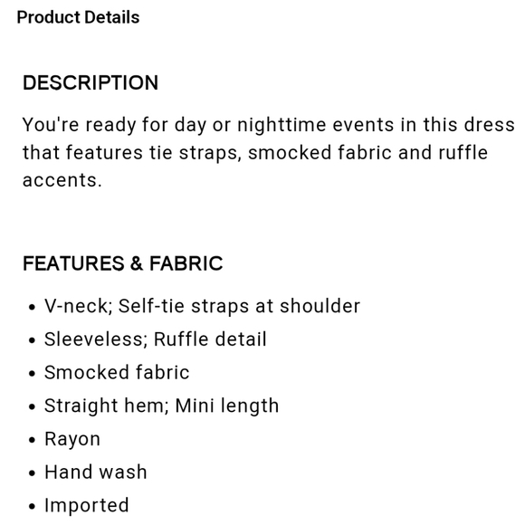 EXPRESS- Animal Print Smocked Tie Sleeve Ruffle Dress - Picture 4 of 4